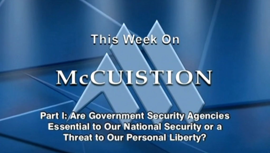 Are Government Security Agencies Essential Or a Threat to Our National Security?